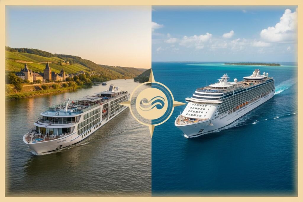 Flusskreuzfahrt oder Hochseeschiff? 2026 Vergleich