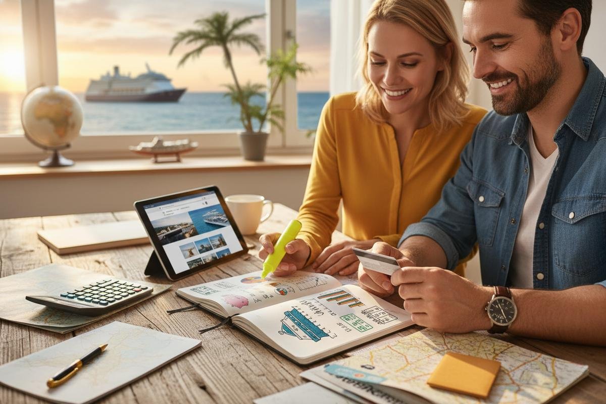 Wie man ein Kreuzfahrt-Budget 2026 erstellt: Schritt-für-Schritt-Anleitung für kleine Budgets