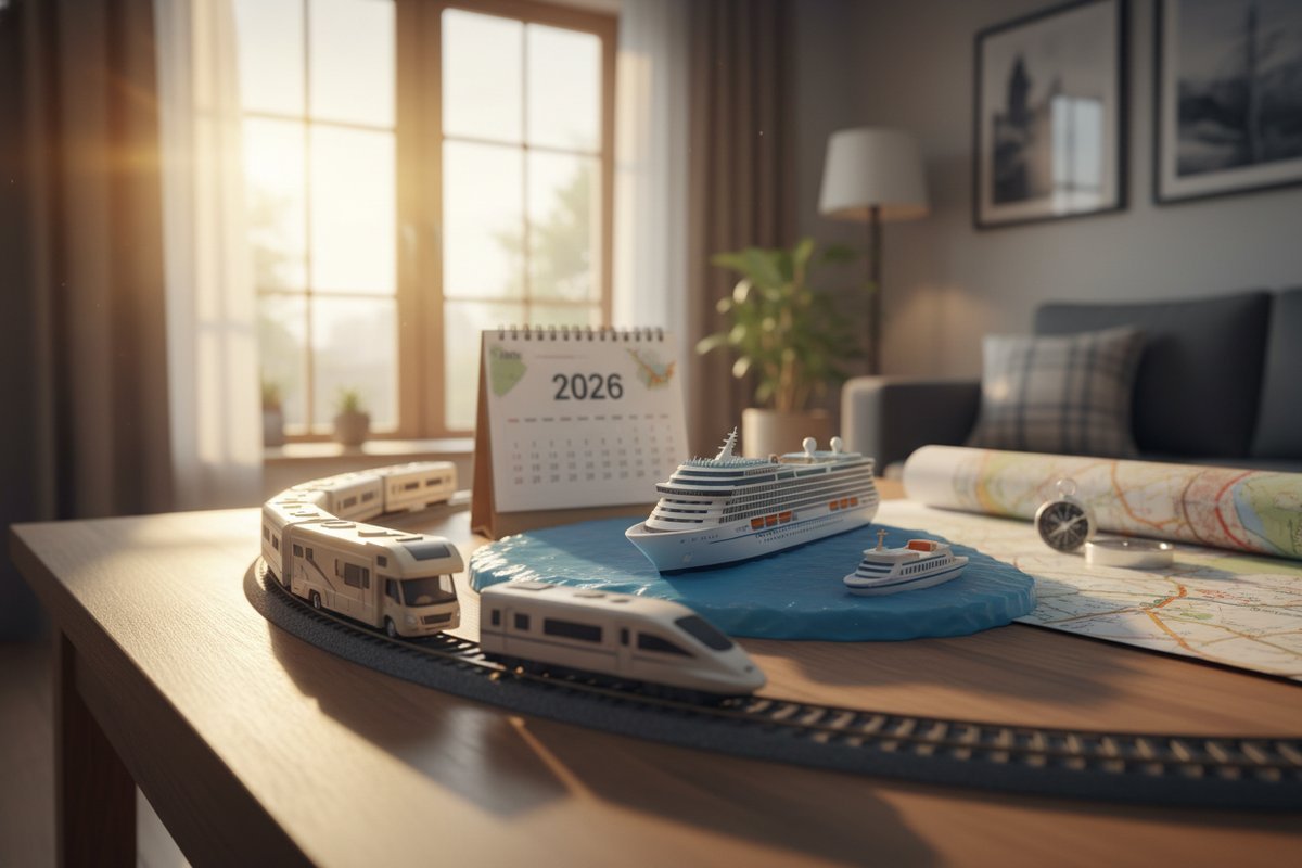 Schritt-für-Schritt: Anreise zur Kreuzfahrt per Wohnmobil oder Zug planen — Routen, Fähren und Zeitrahmen 2026
