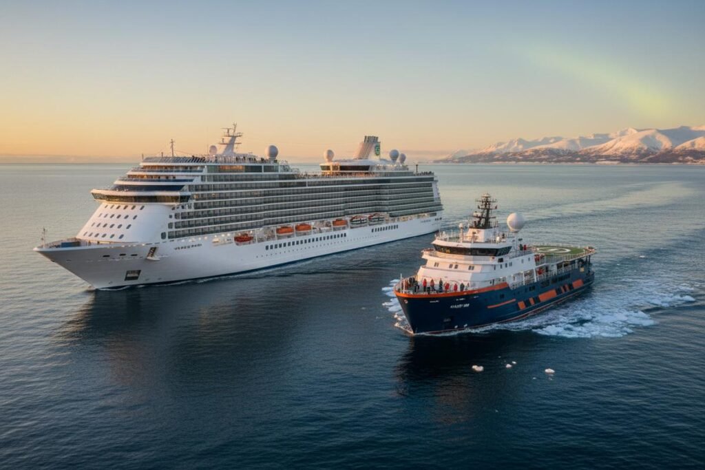 Luxus oder Expeditionsschiff: Welches passt besser zu Ihrer Winterreise?