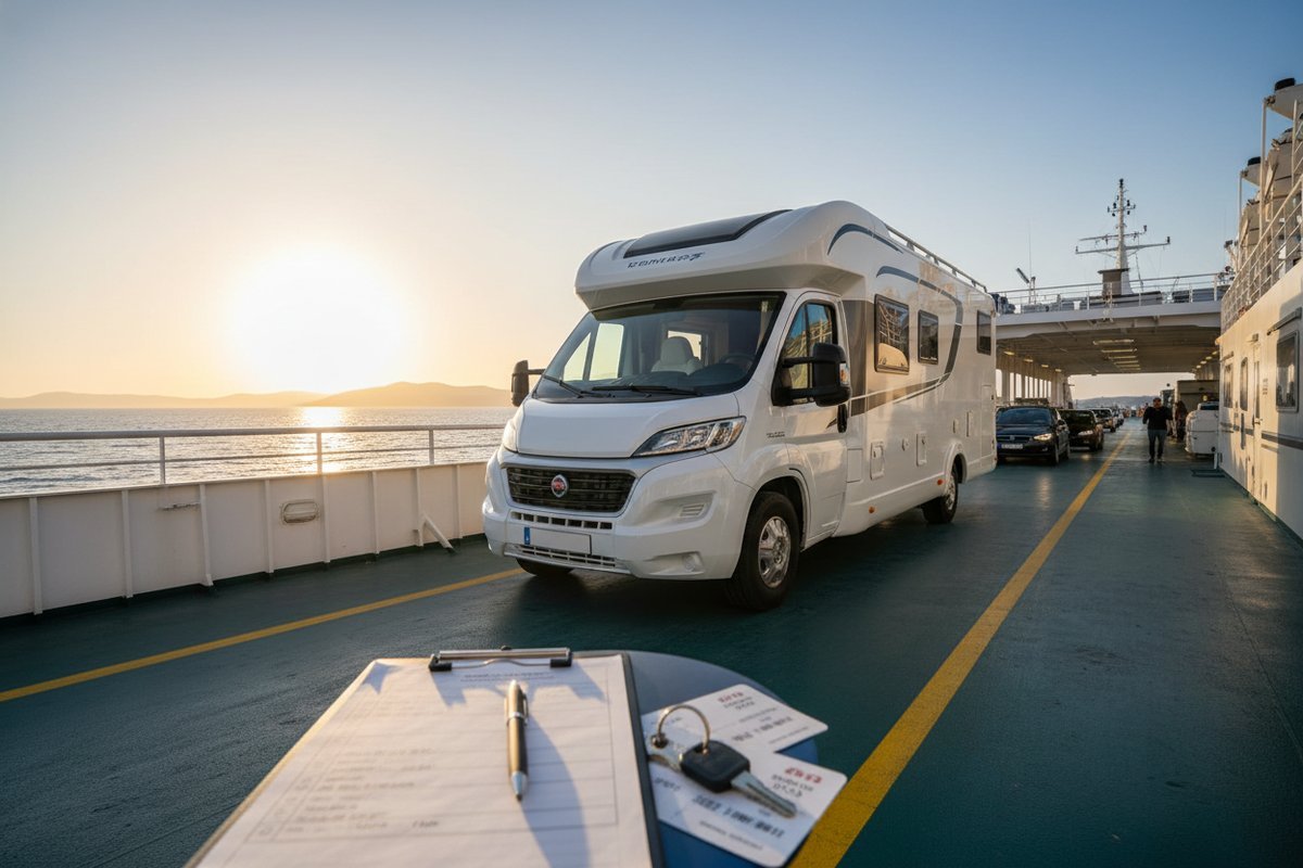 Praktischer Leitfaden: Wohnmobil auf die Fähre — Buchungsschritte, Checkliste und häufige Stolperfallen 2026